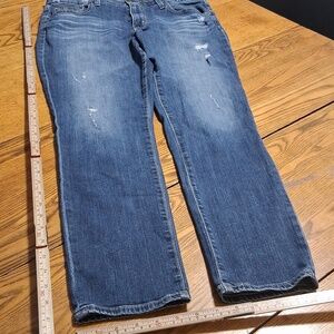 BIG STAR Jeans Womens BLUE Preowned Used Work Summer Denim Pants Used